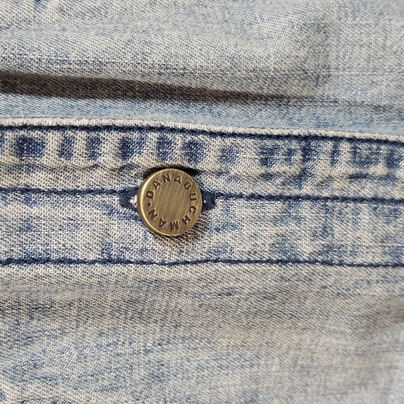 EUC Dana Buchman Blue Jean Denim Jacket Size 6 - Picture 4 of 13